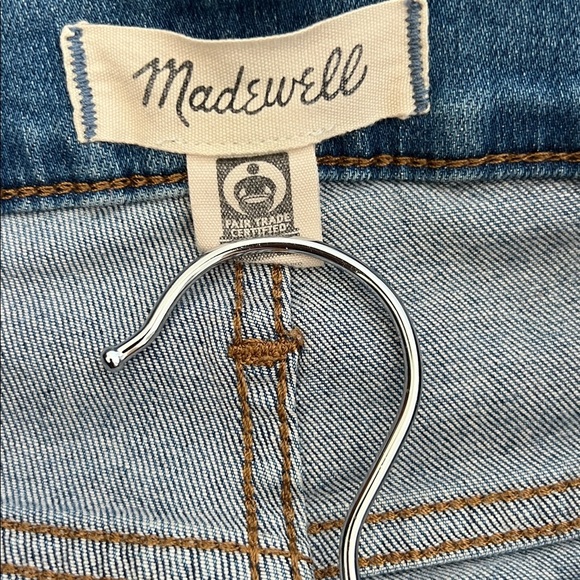 Madewell Cali Demi Boot Jeans Tierney Wash Eco Edition Blue Size 27 Style K7978 - Picture 4 of 6